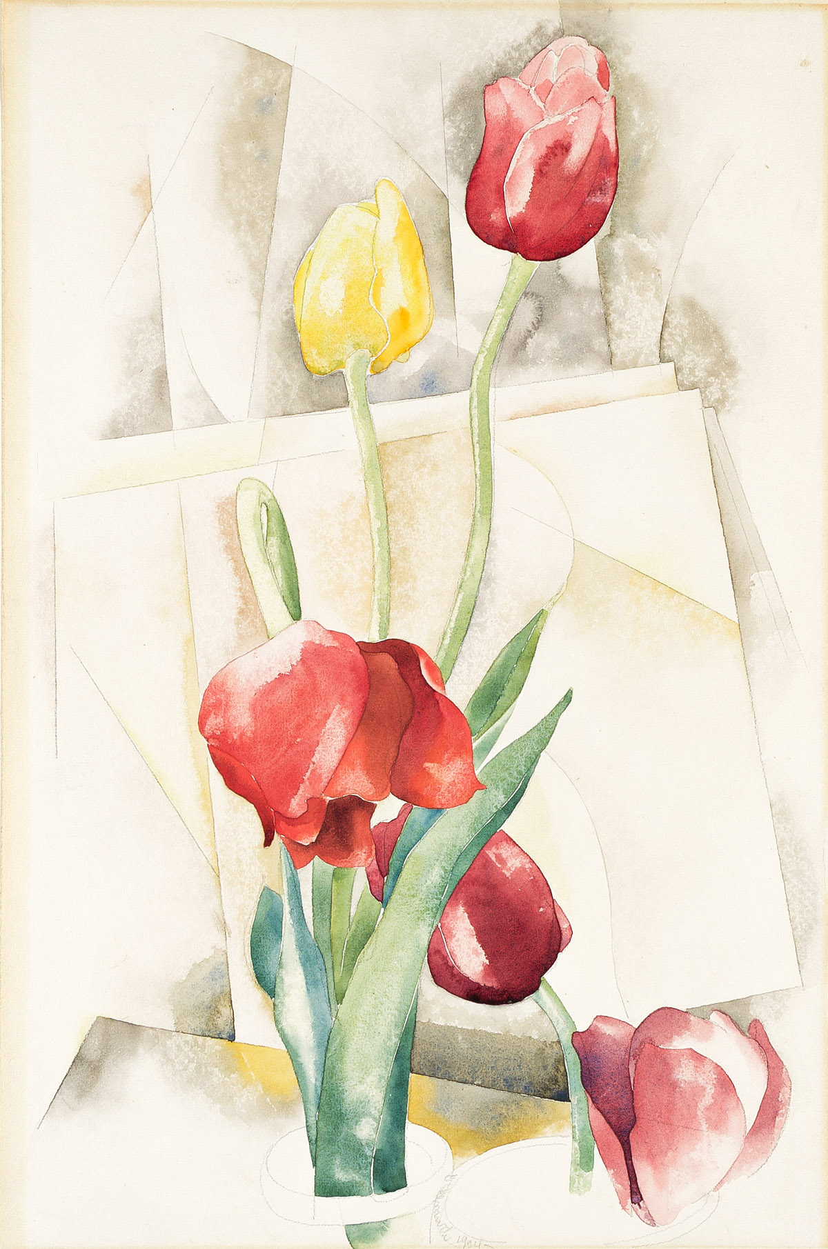 CHARLES DEMUTH Tulips.